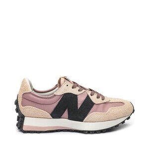 New Balance 327 Women's Size 7 Taupe Pink Black Athletic Shoes